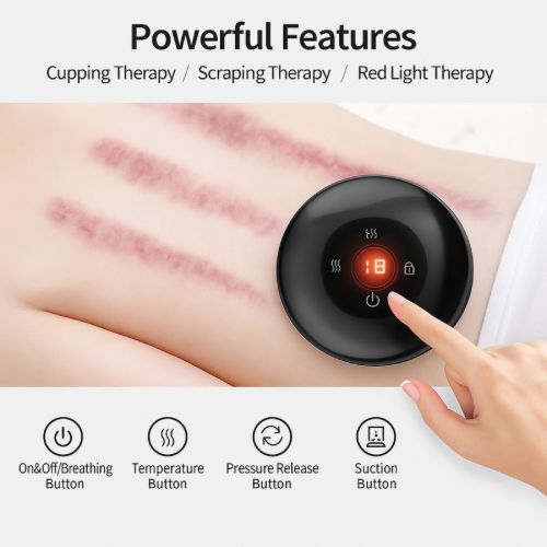 Thermocupp™ Smart Cupping Therapy Massager - Read More